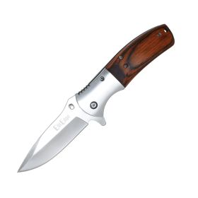 Woodgrain 8" Premium Knife (Model: Brown)