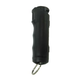 Police Force 23 Stream Pepper Spray 0.5 oz Flip Top (Color: Black)