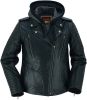 RC877 Women's M/C Jacket with Rub-Off Finish