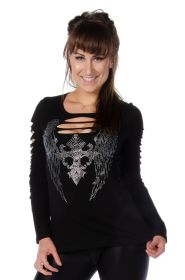 7197BLK Dark Angel Long Sleeve (size: L)