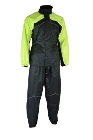 DS592HV Rain Suit (Hi-Viz Yellow) (size: XS)