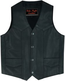 DS1725 Kids Traditional Style Plain Side Vest (size: L)