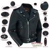 RC850 Women&#039;s Classic Lightweight Police Style M/C Jacket