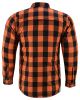 DS4675 Armored Flannel Shirt - Orange