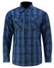 DS4681 Flannel Shirt - Daze Blue and Black