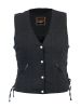 RC906BK Women&#039;s Single Back Panel Concealed Carry Denim Vest