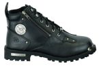 DS9730 Men's 6'' Side Zipper Plain Toe Boot